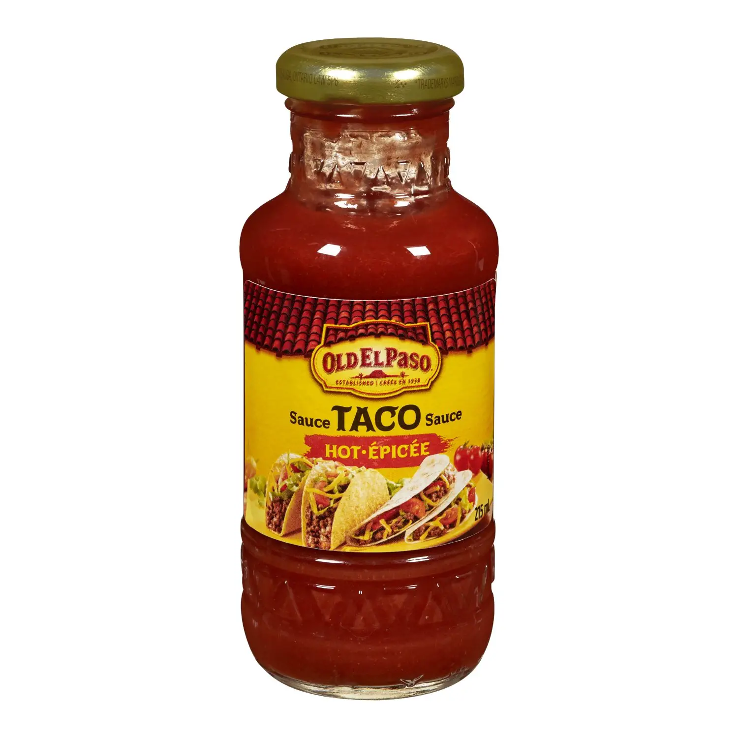 Old El Paso Taco Hot Sauce, 215ml/7.3 fl oz. {Imported from Canada}