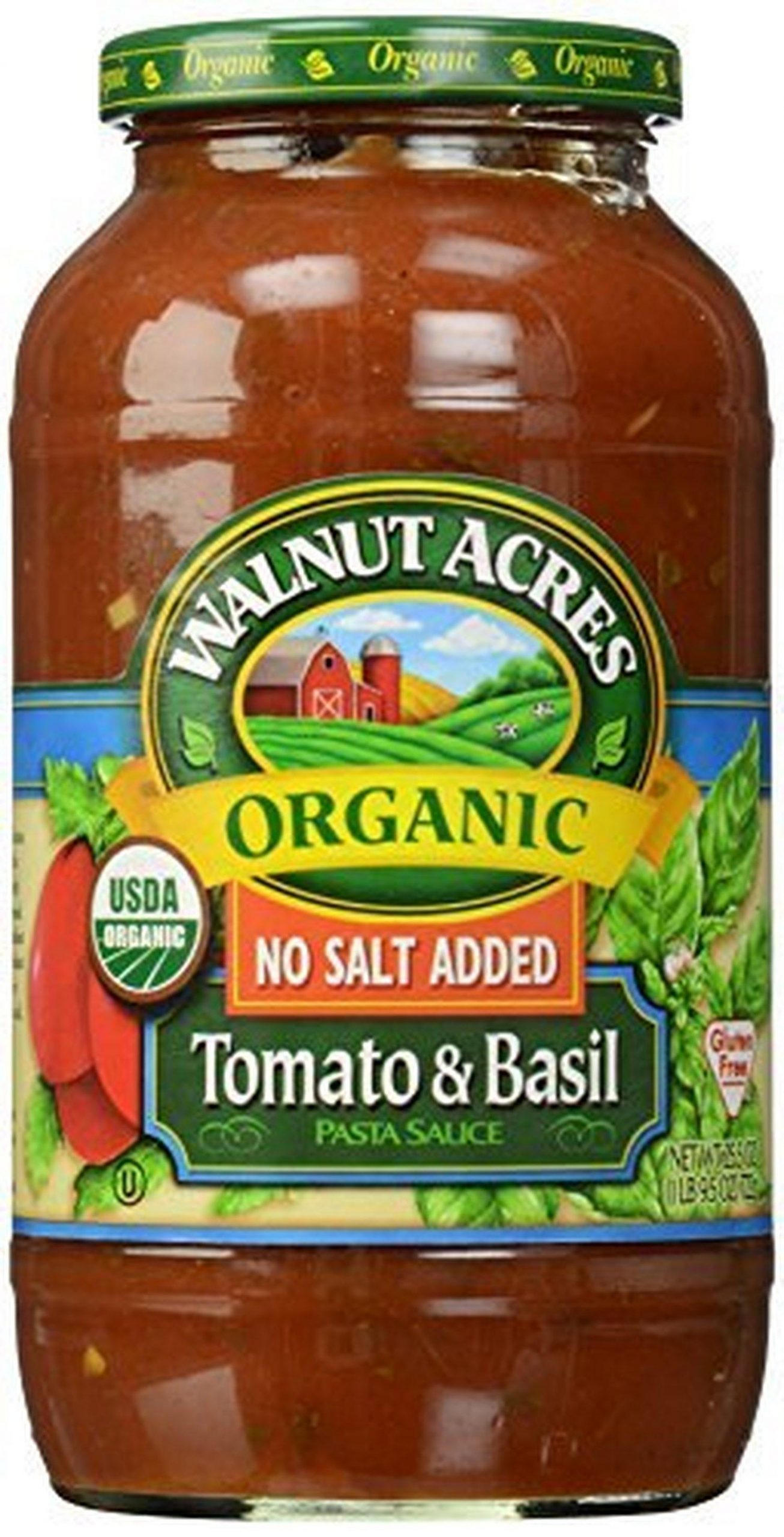 Online Store: Walnut Acres, Tomato &  Basil Pasta Sauce ...
