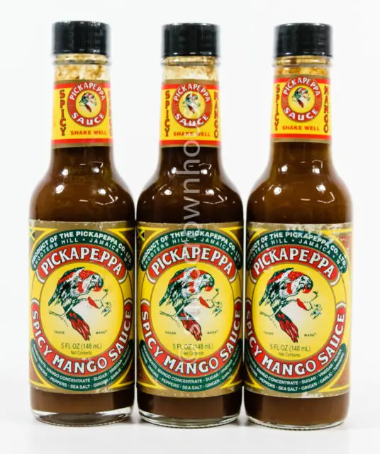 Pickapeppa Spicy Mango Sauce 5 Oz Pickapepper for sale online