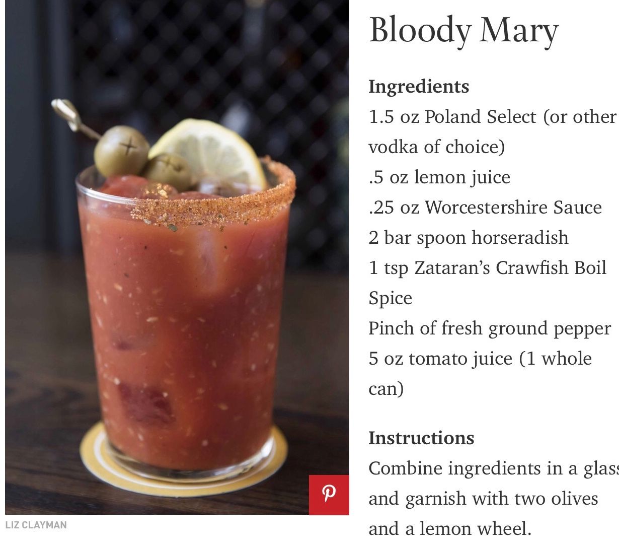 Pin on Bloody Mary