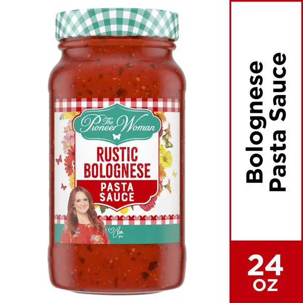 Pioneer Woman Rustic Bolognese Pasta Sauce, 24 oz Jar ...
