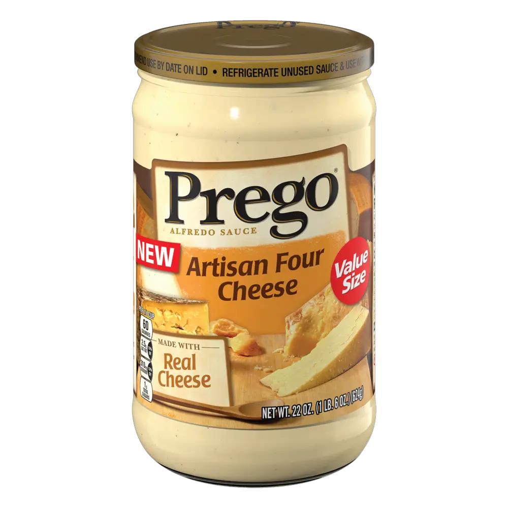 Prego Artisan Four Cheese Alfredo Sauce 22 oz