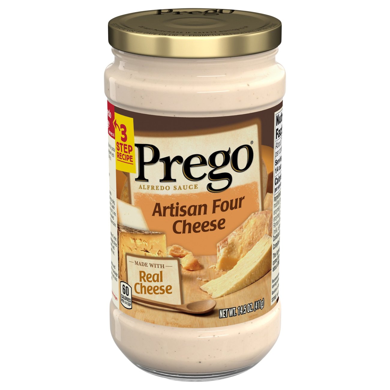 Prego Artisan Four Cheese Alfredo Sauce