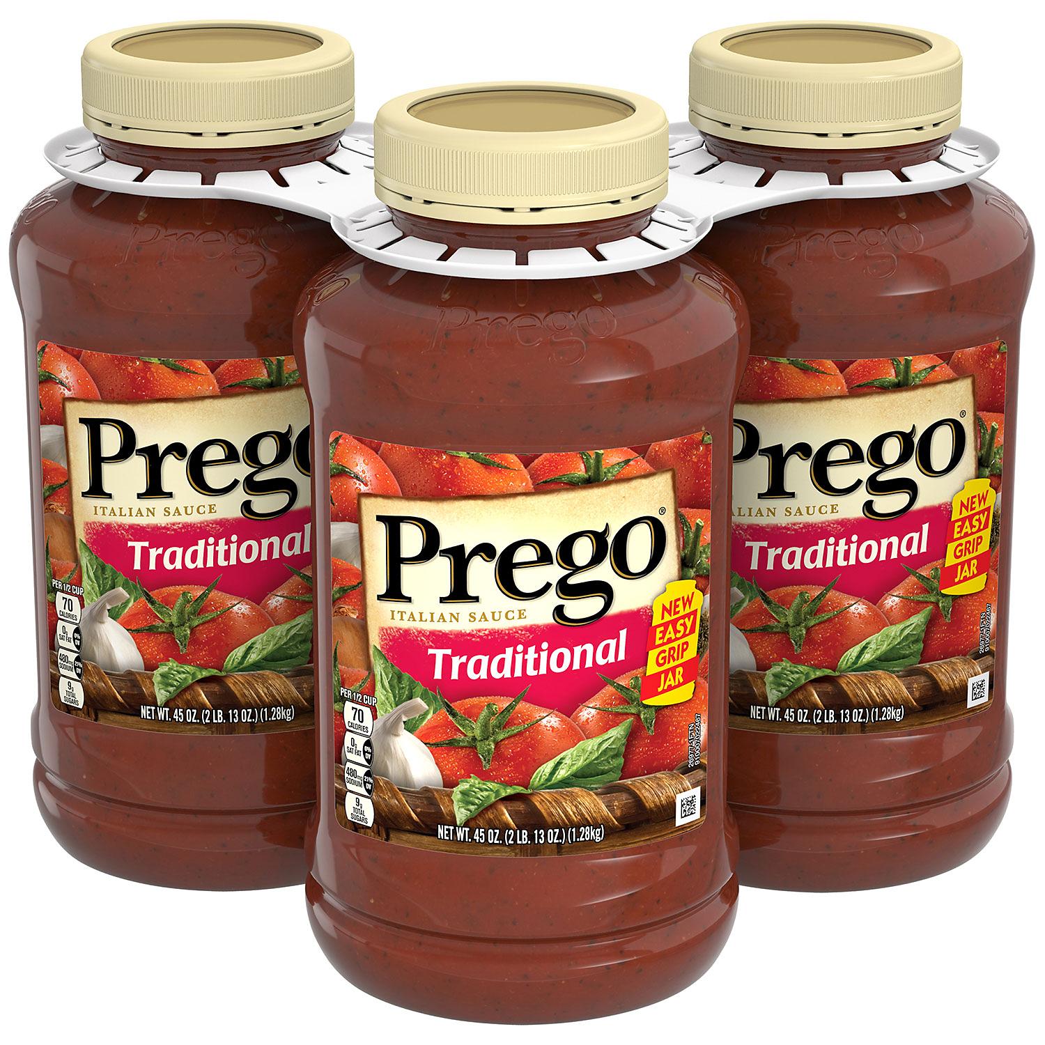Prego Italian Sauce Traditional 45 oz. 3 pack