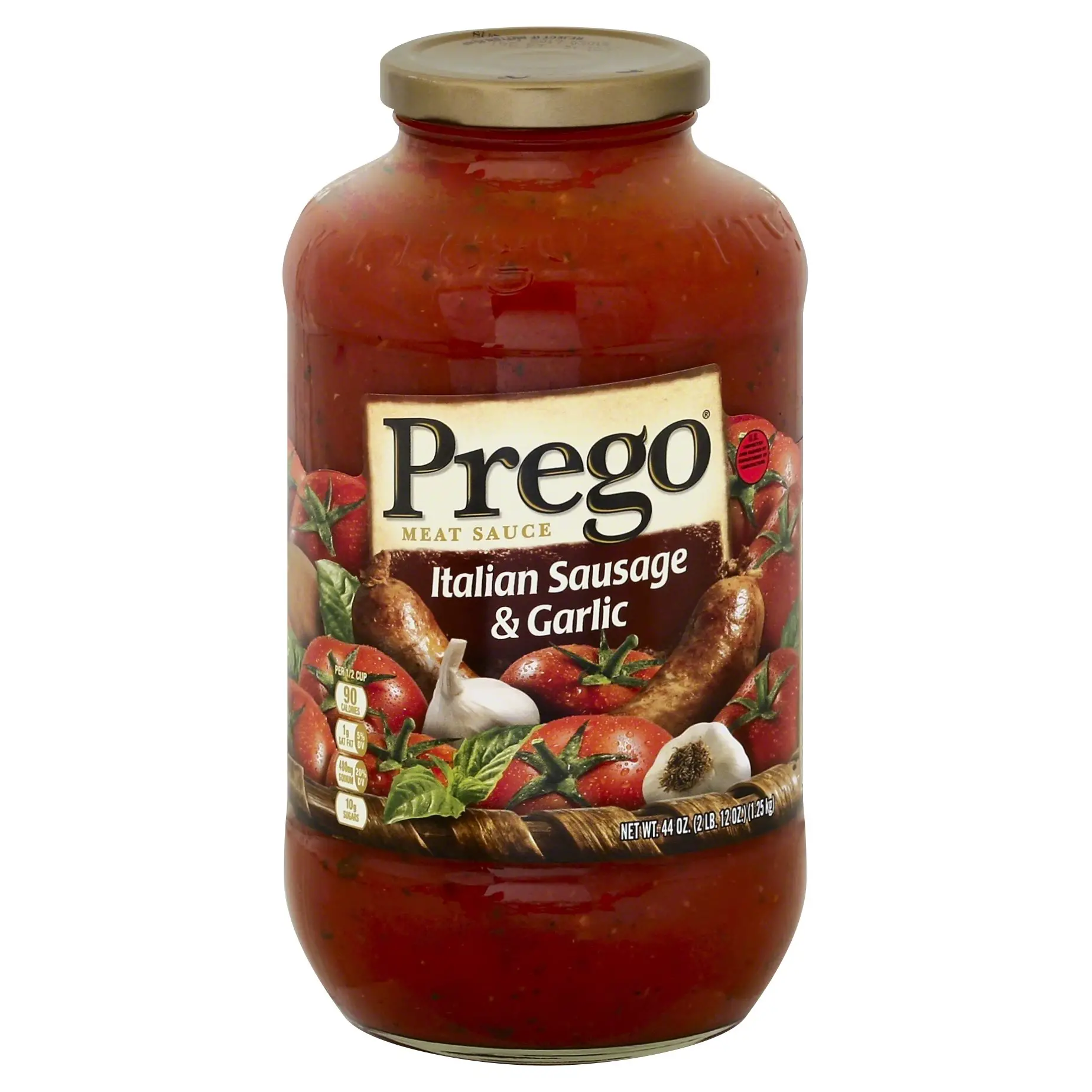 Prego Italian Sausage &  Garlic Meat Sauce 44 oz