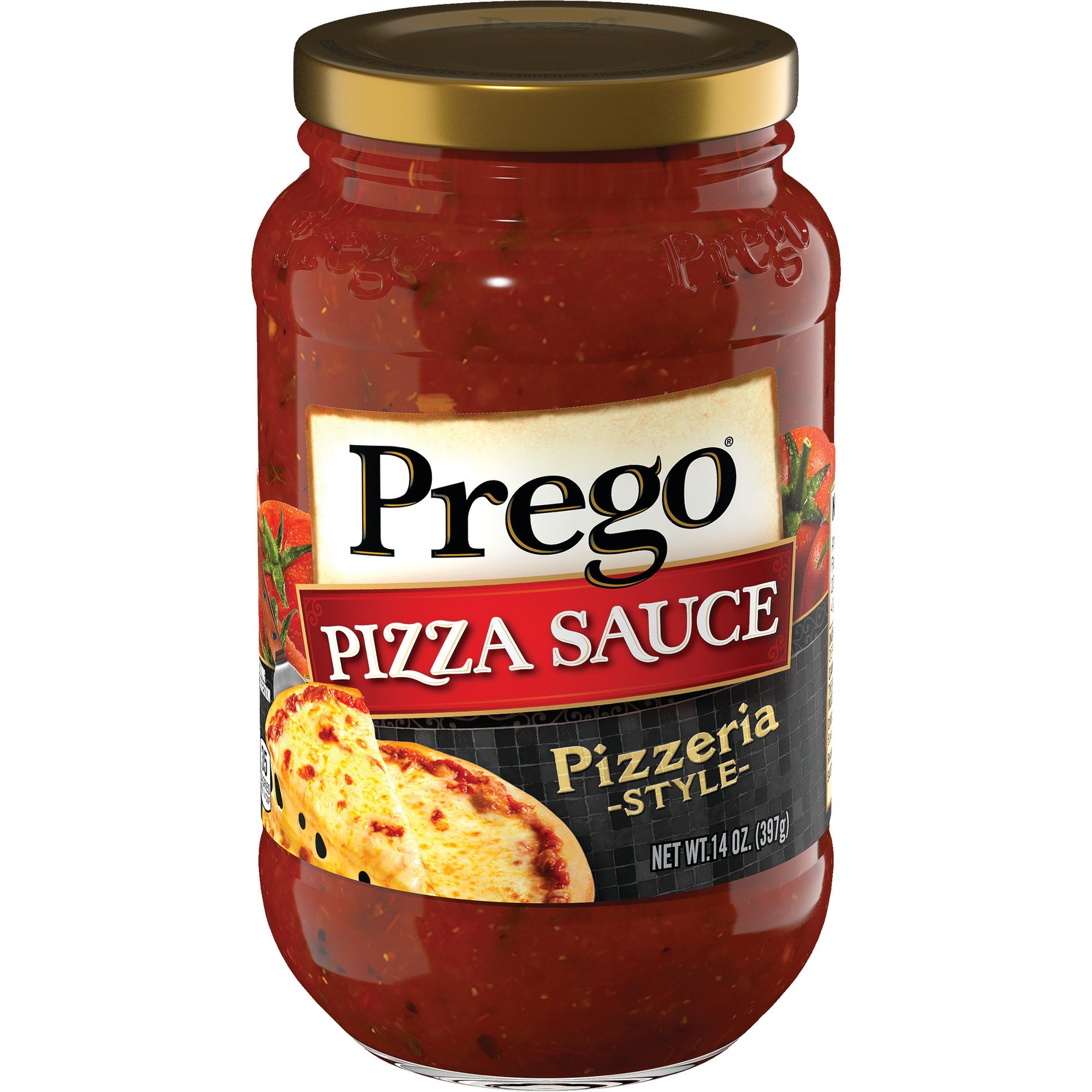 Prego Pizza Sauce, Pizzeria Style, 14 Ounce Jar