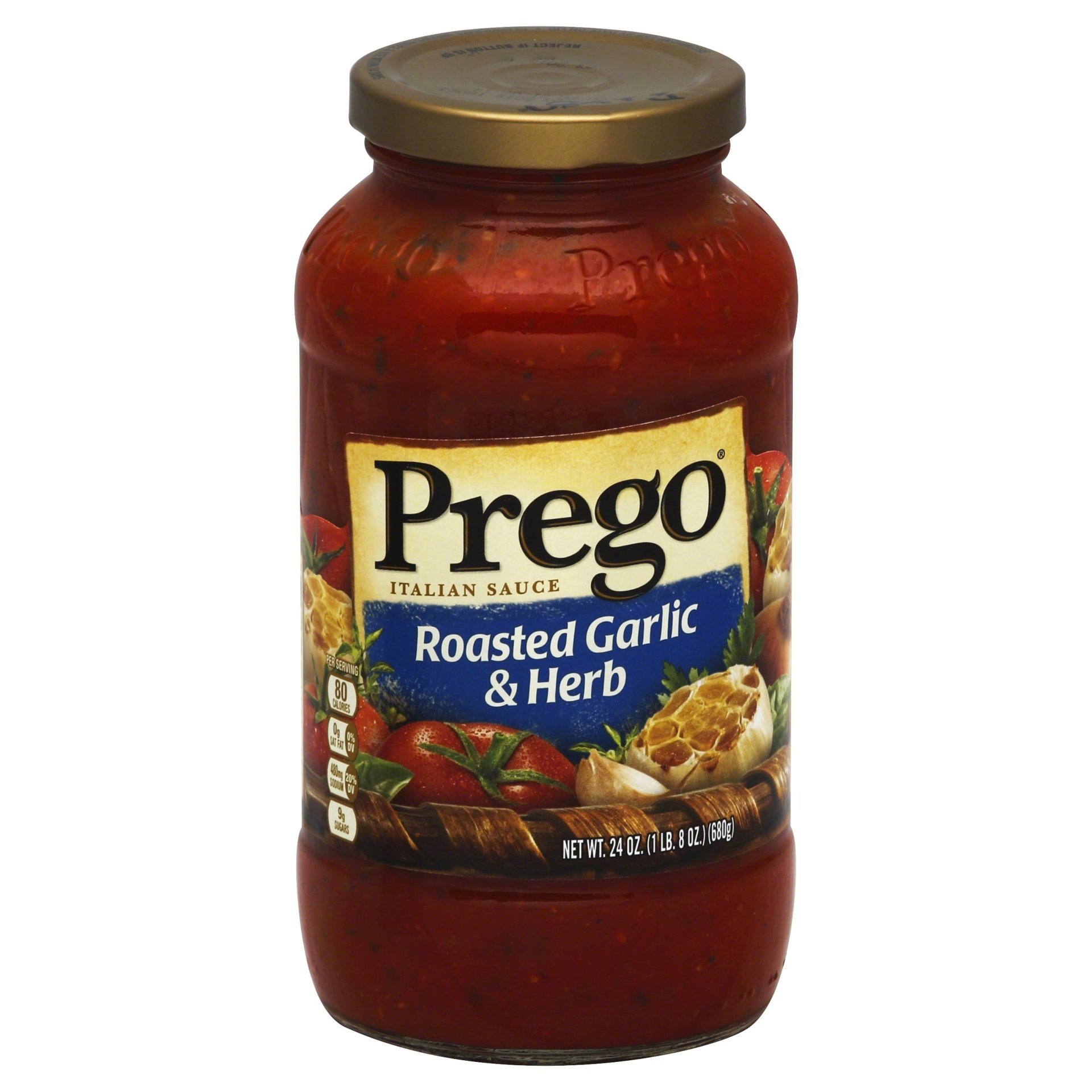 Prego Roasted Garlic &  Herb Italian Sauce 24 oz