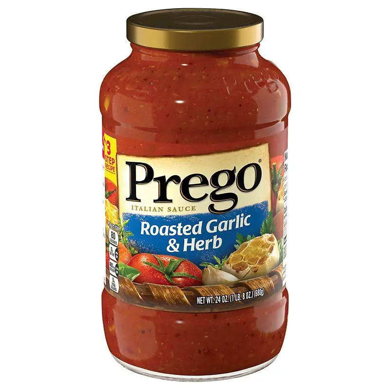 Prego Roasted Garlic &  Herb Pasta Sauce