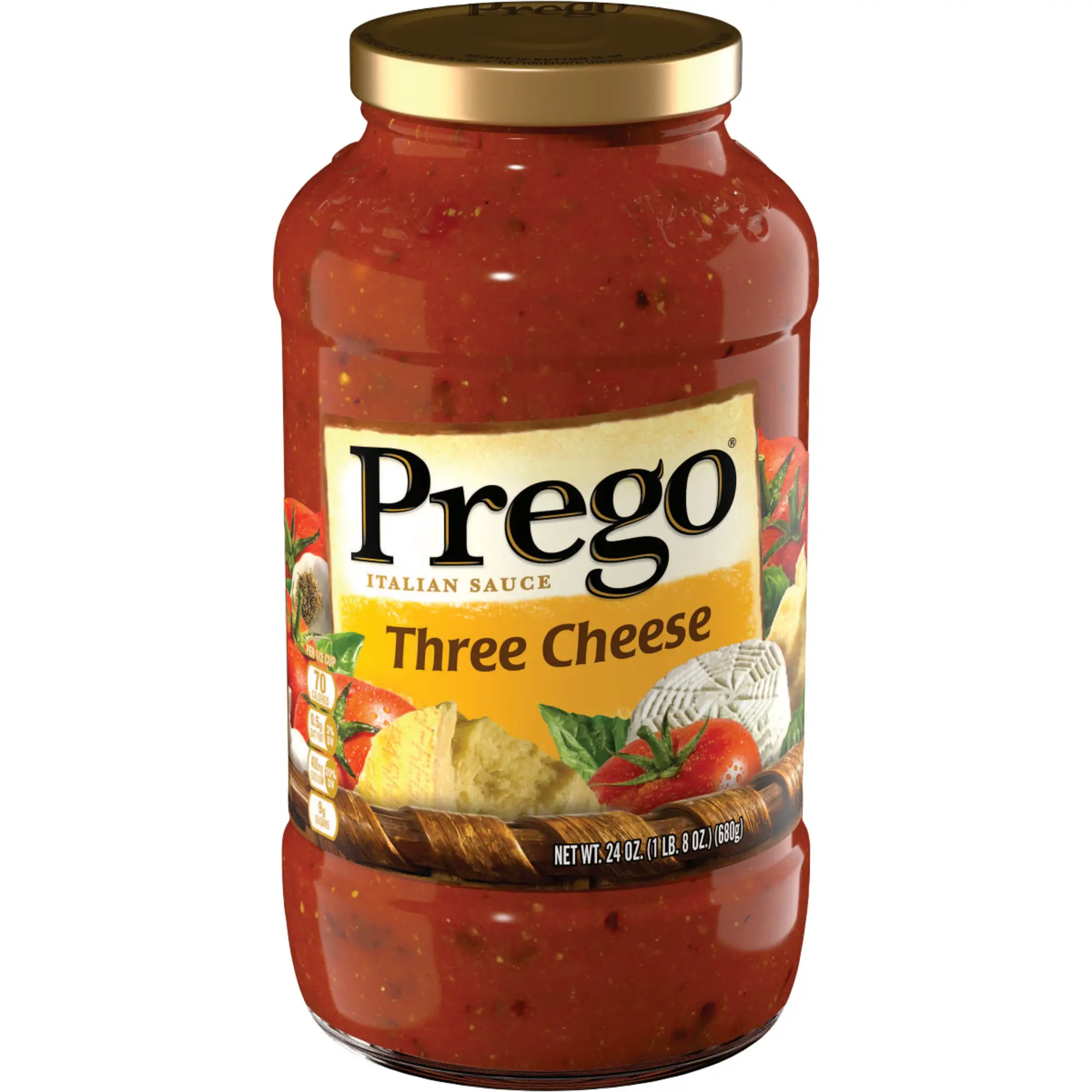 Prego Three Cheese Italian Sauce, 24 oz.