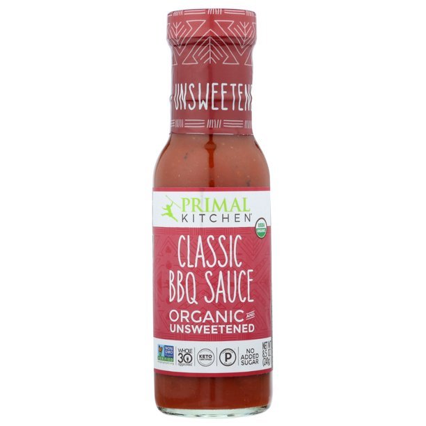 Primal Kitchen Organic and Unsweetened Classic BBQ Sauce ...