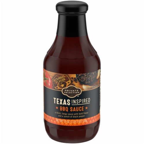 Private Selection Texas Inspired BBQ Sauce, 19 oz