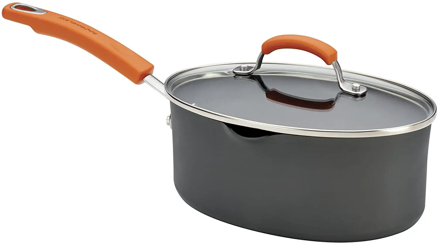 Rachael Ray 87586 Brights Hard Anodized Nonstick Sauce Pan ...