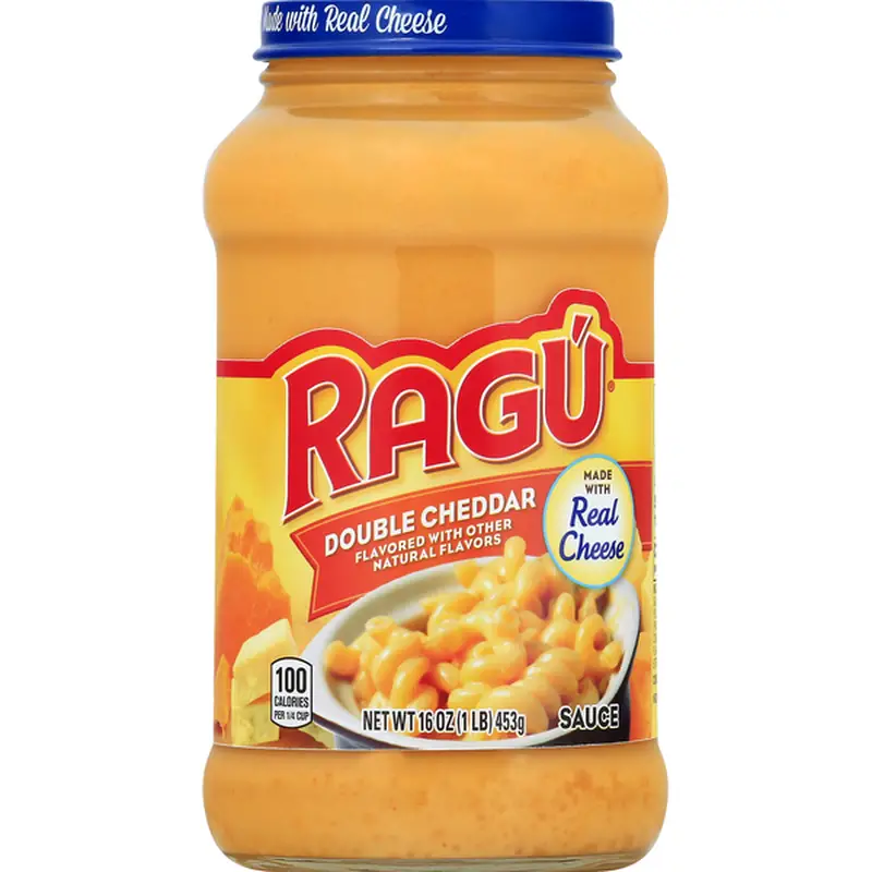 Ragu Cheese Creations Double Cheddar Cheese Sauce (16 oz ...