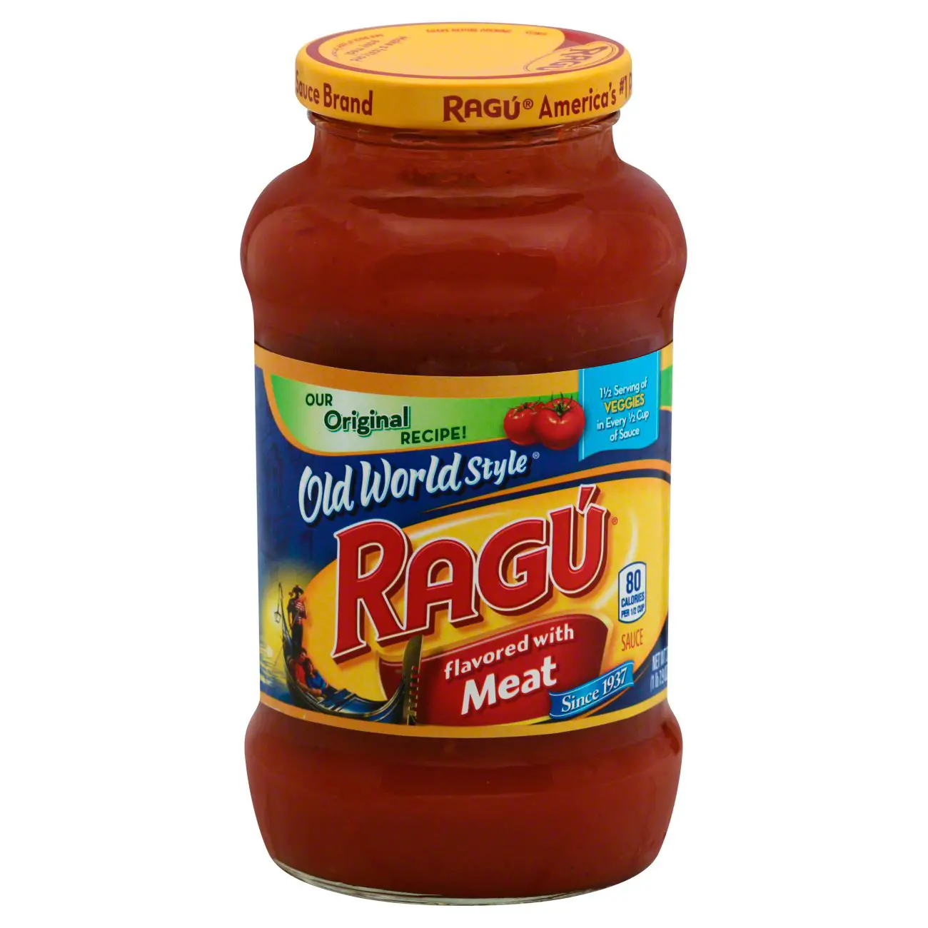 Ragu Old World Style Flavored With Meat Pasta Sauce