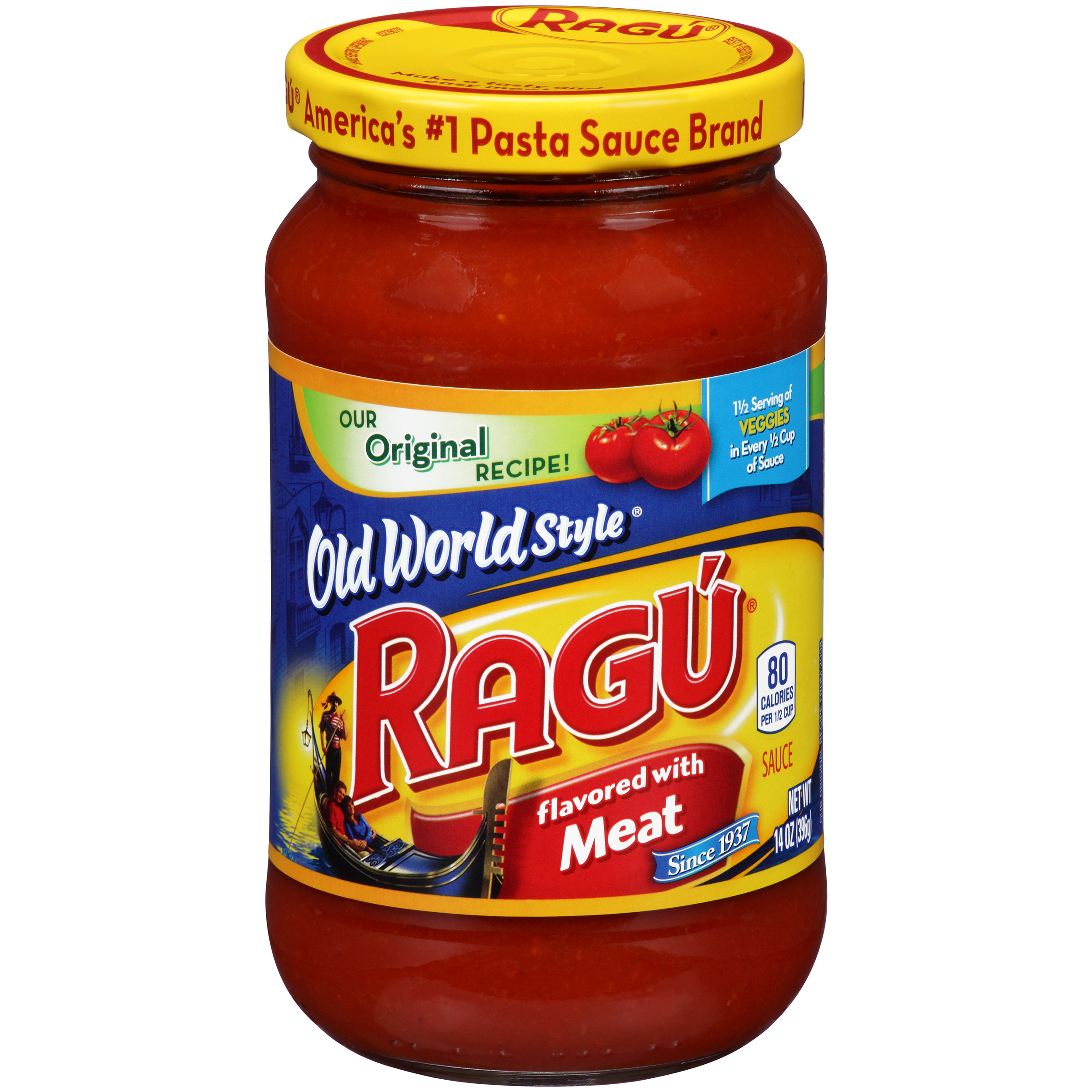 Ragu® Old World Style® Pasta Sauce Flavored with Meat 14 ...