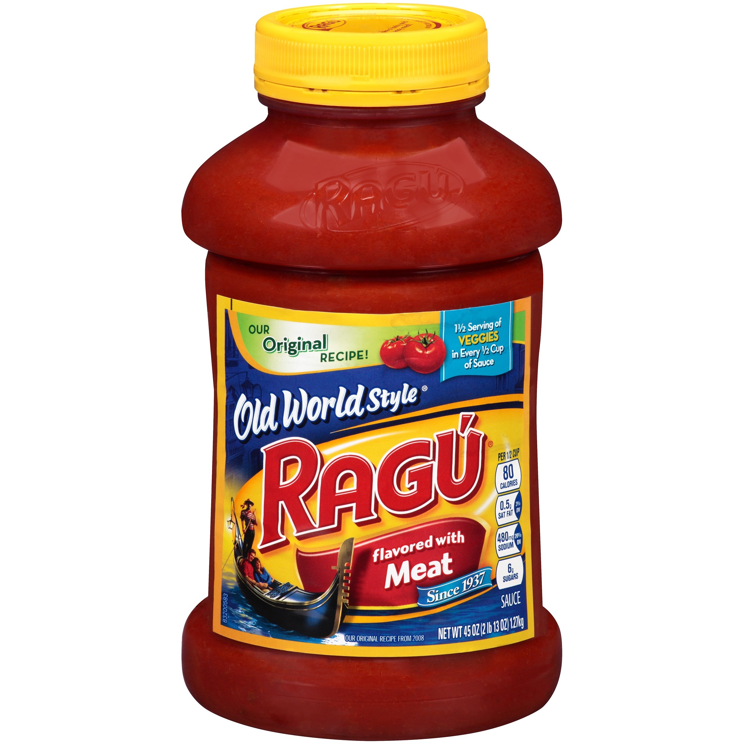 Ragu Old World Style Traditional Meat Pasta Sauce 45 oz.