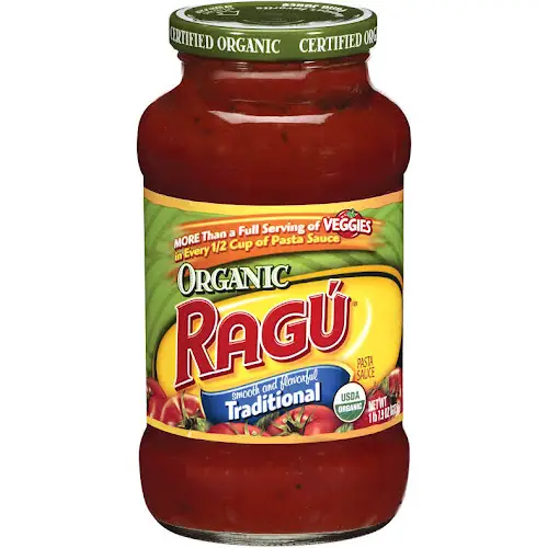 Ragu Organic Pasta Sauce, Traditional