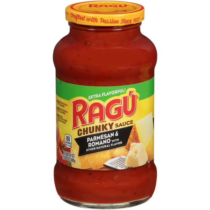 Ragu Parmesan &  Romano Chunky Sauce (24 oz)