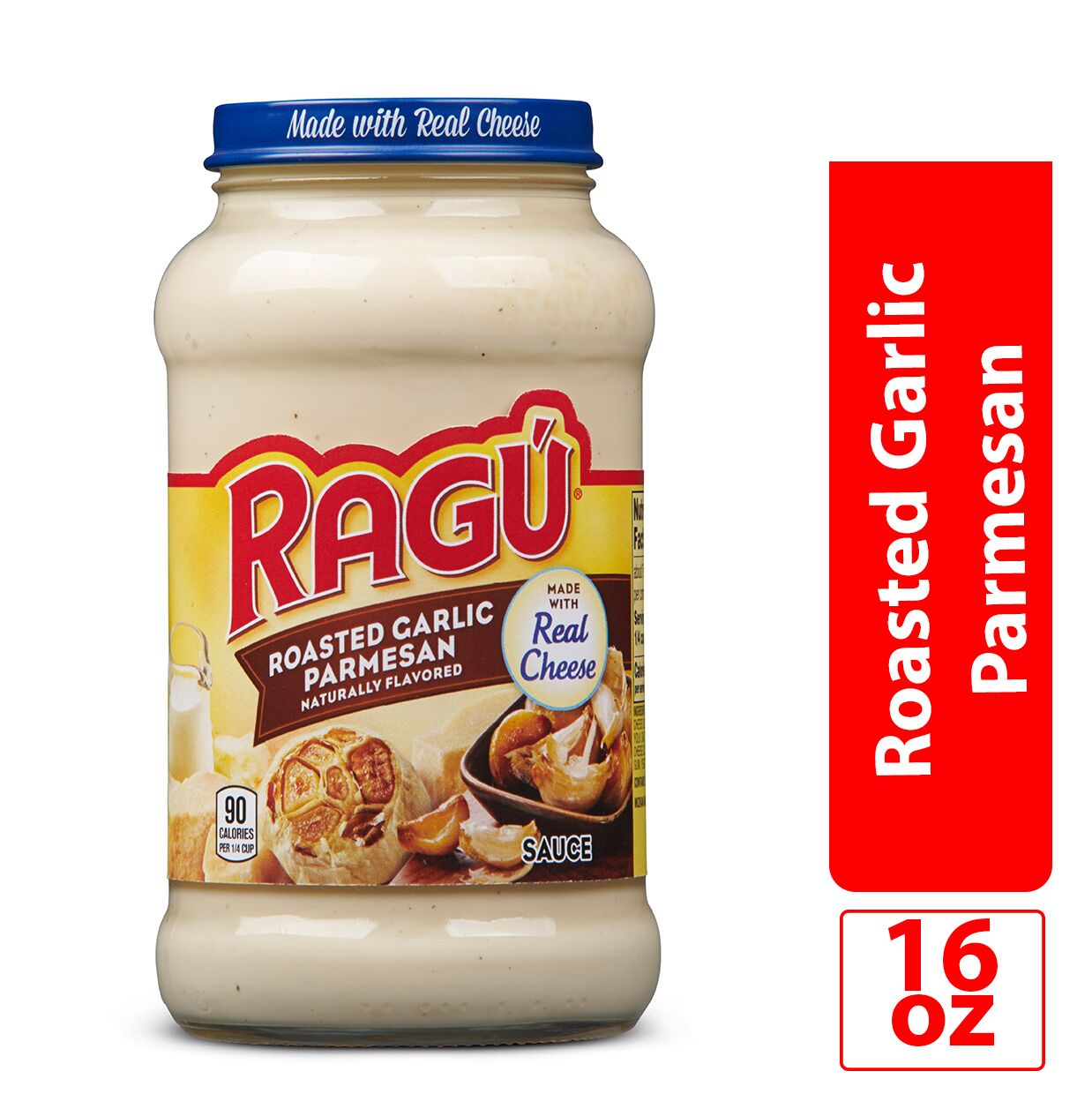 Ragu Roasted Garlic Parmesan Sauce, 16 oz.