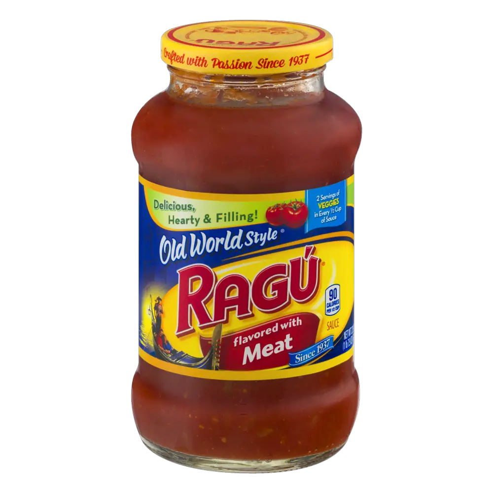 Ragu Spaghetti Sauce Old World Style with Meat 23.9oz Jar