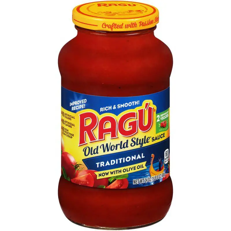 Ragu Spaghetti Sauce Tradational 24 Oz : GJ Curbside