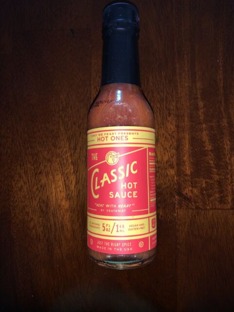 RARE SOLD OUT LIMITED EDITION Hot Ones THE CLASSIC Hot Sauce First We ...