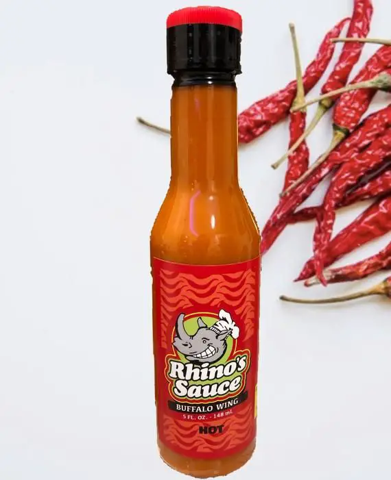 Rhinos Buffalo Hot Wing sauce