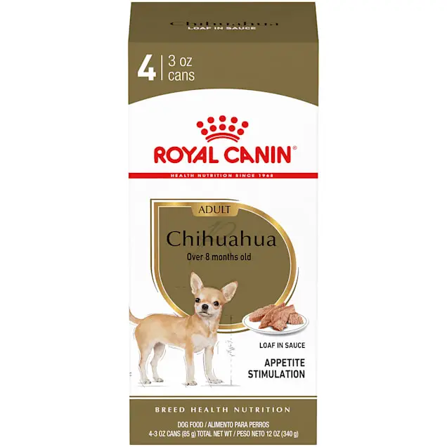 Royal Canin Breed Health Nutrition Chihuahua Loaf In Sauce Wet Dog Food ...