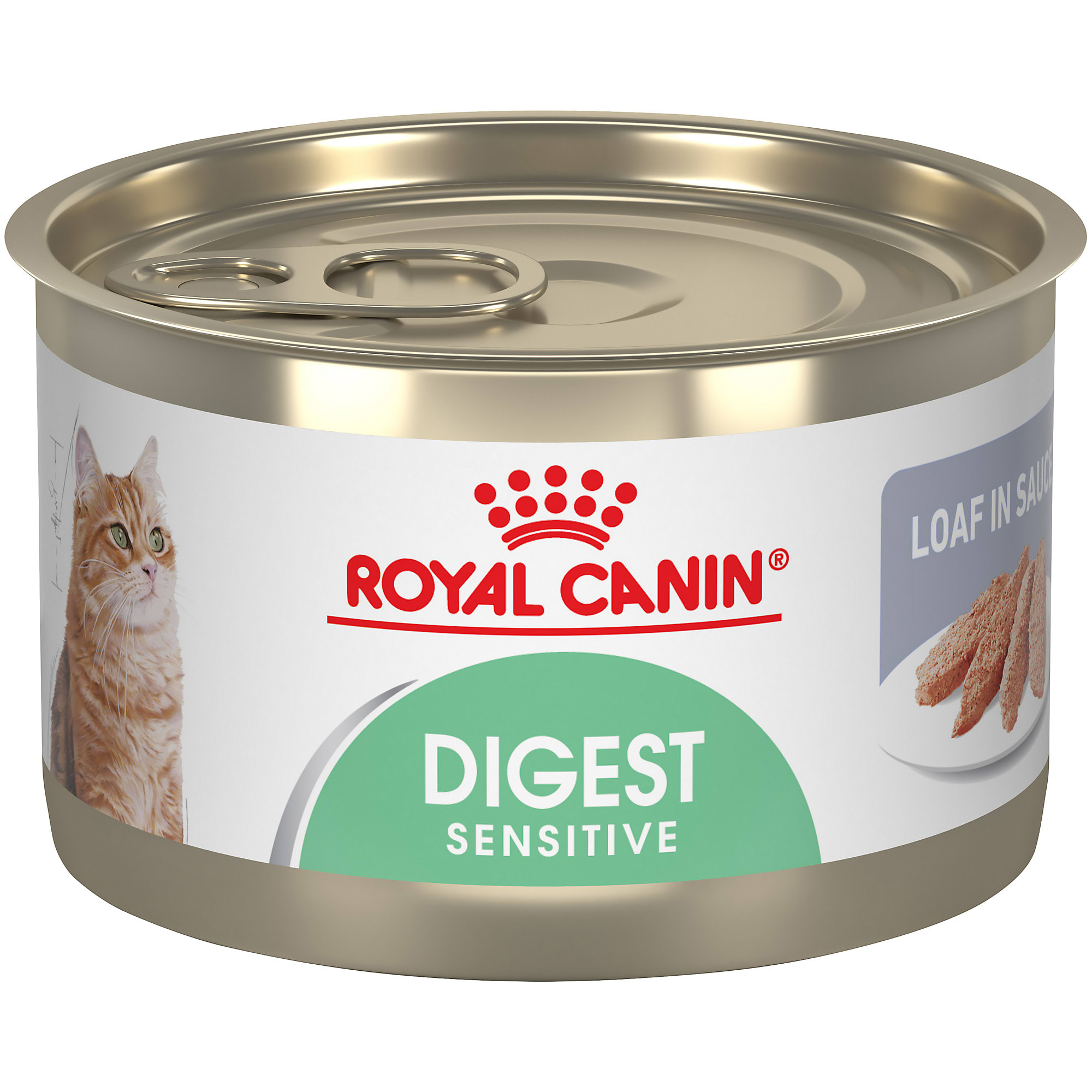 Royal Canin Digest Sensitive Loaf in Sauce Wet Cat Food, 5.1 oz., Case ...