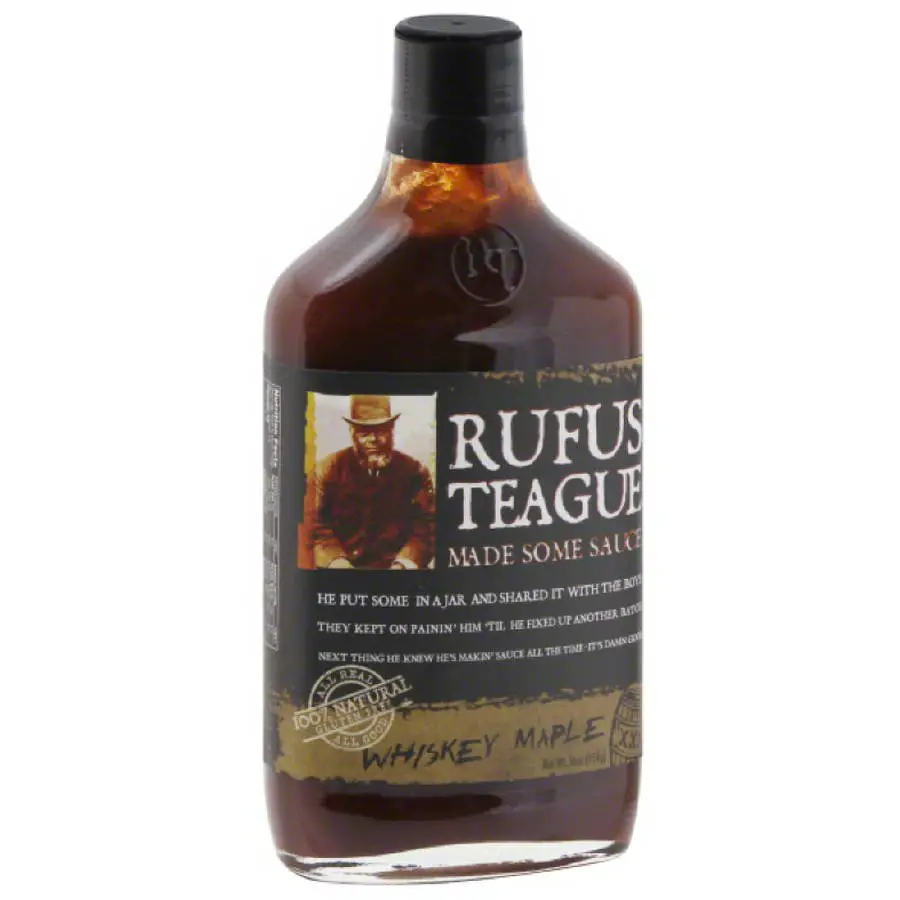 Rufus Teague Made Some Sauce Whiskey Maple Sauce, 16 oz, (Pack of 10 ...