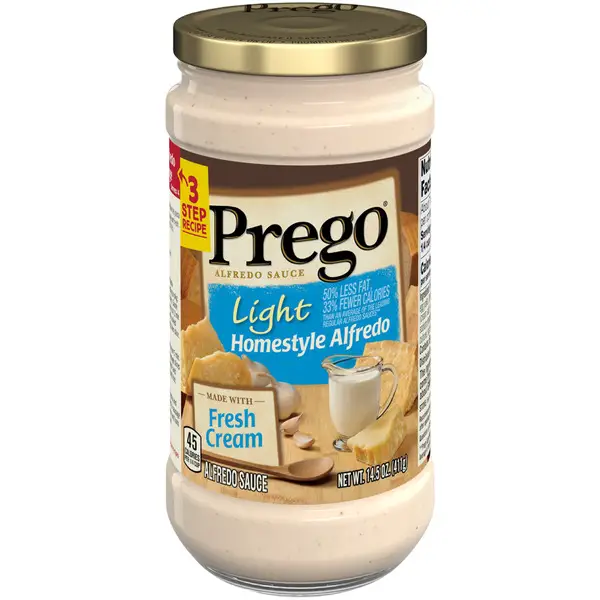 Save on Prego Homestyle Alfredo Sauce Light Order Online Delivery ...