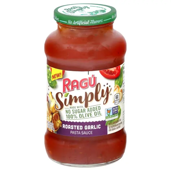 Save on Ragu Simply Pasta Sauce Roasted Garlic Order Online Delivery ...