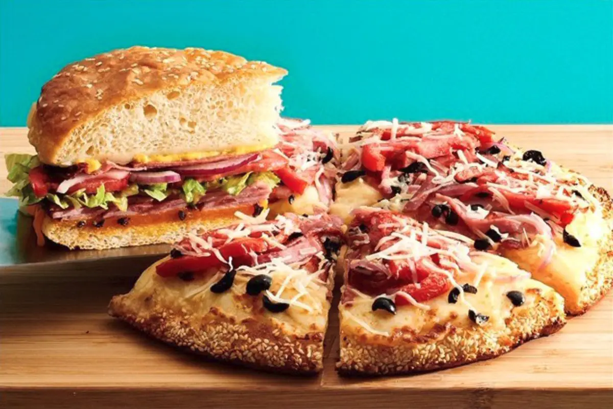 Schlotzskyâs turns two sandwiches into pizzas