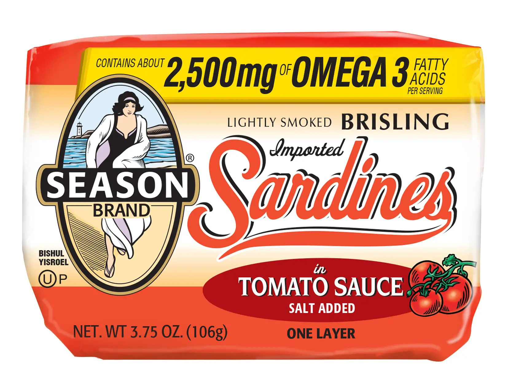Season Brisling Sardines In Tomato Sauce