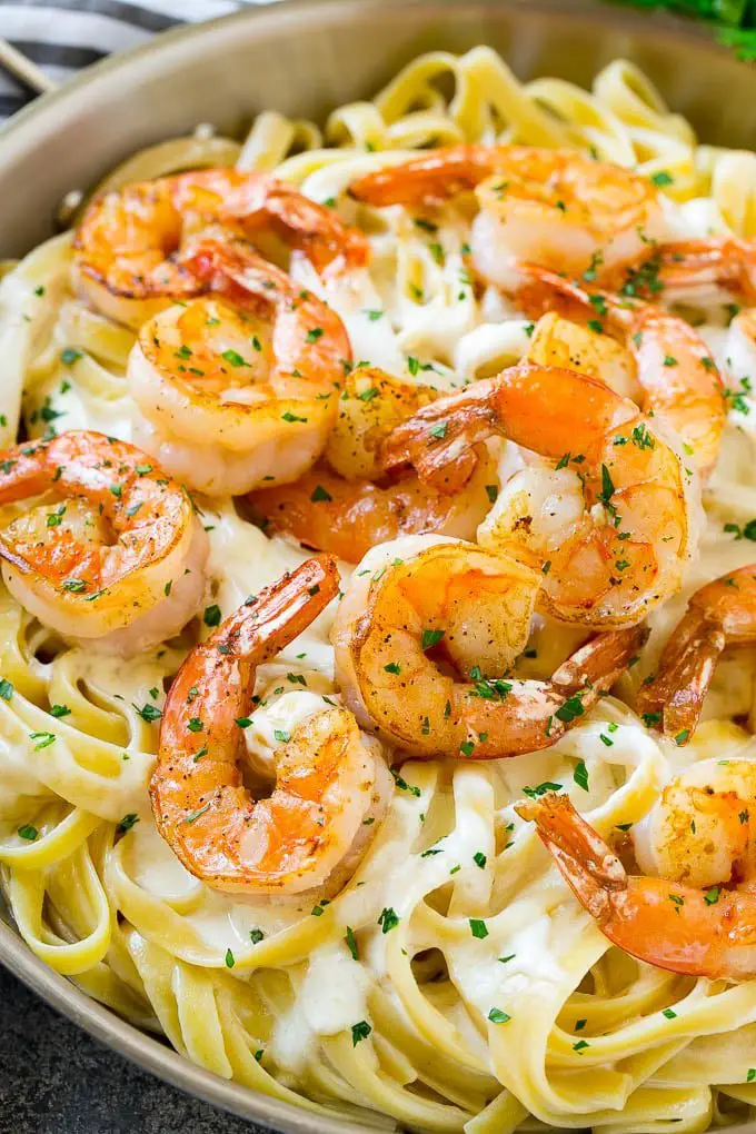 Shrimp Alfredo Pasta Recipe From Scratch