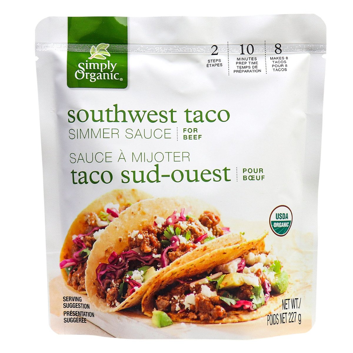 Simply Organic Southwest Taco Simmer Sauce
