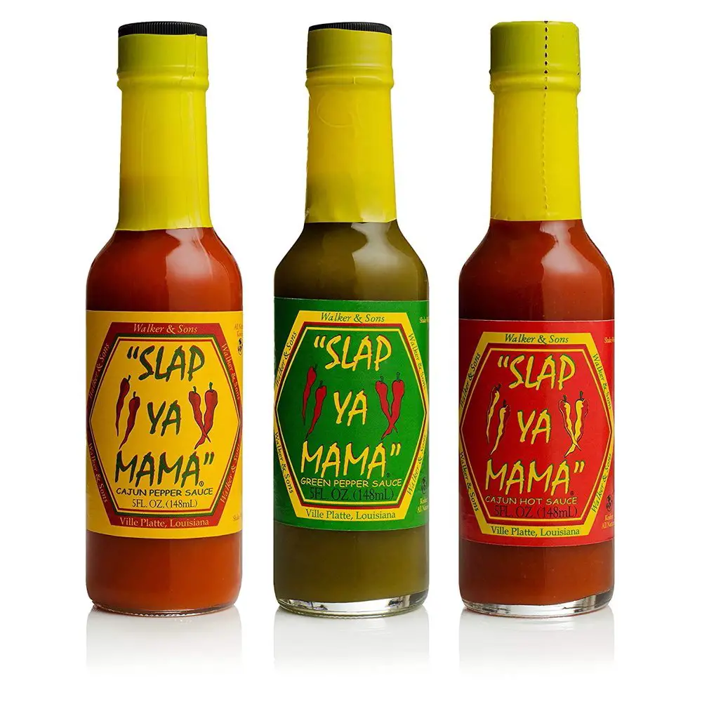 Slap Ya Mama All Natural Louisiana Style Hot Sauce Variety Pack, Cajun ...