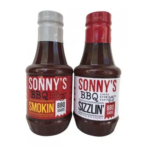 Sonnys BBQ Sauce Spicy Bundle Smokin and Sizzlin 20 oz each