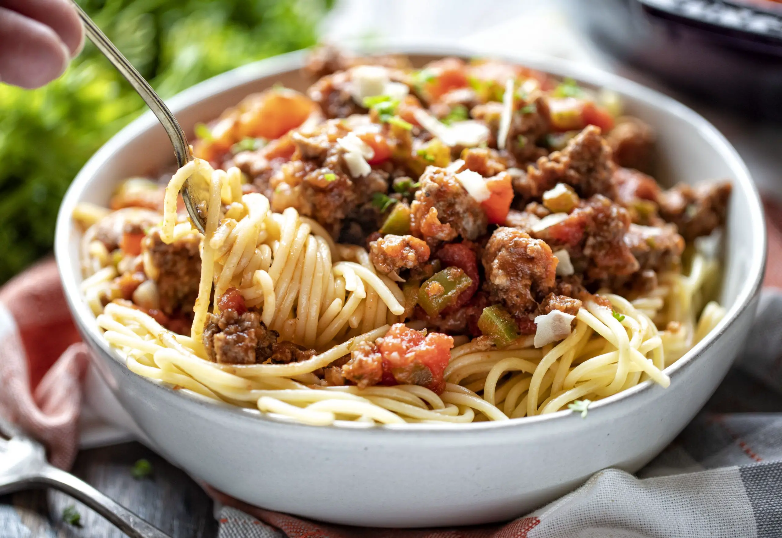 Spaghetti and Meat Sauce Recipe in 2020