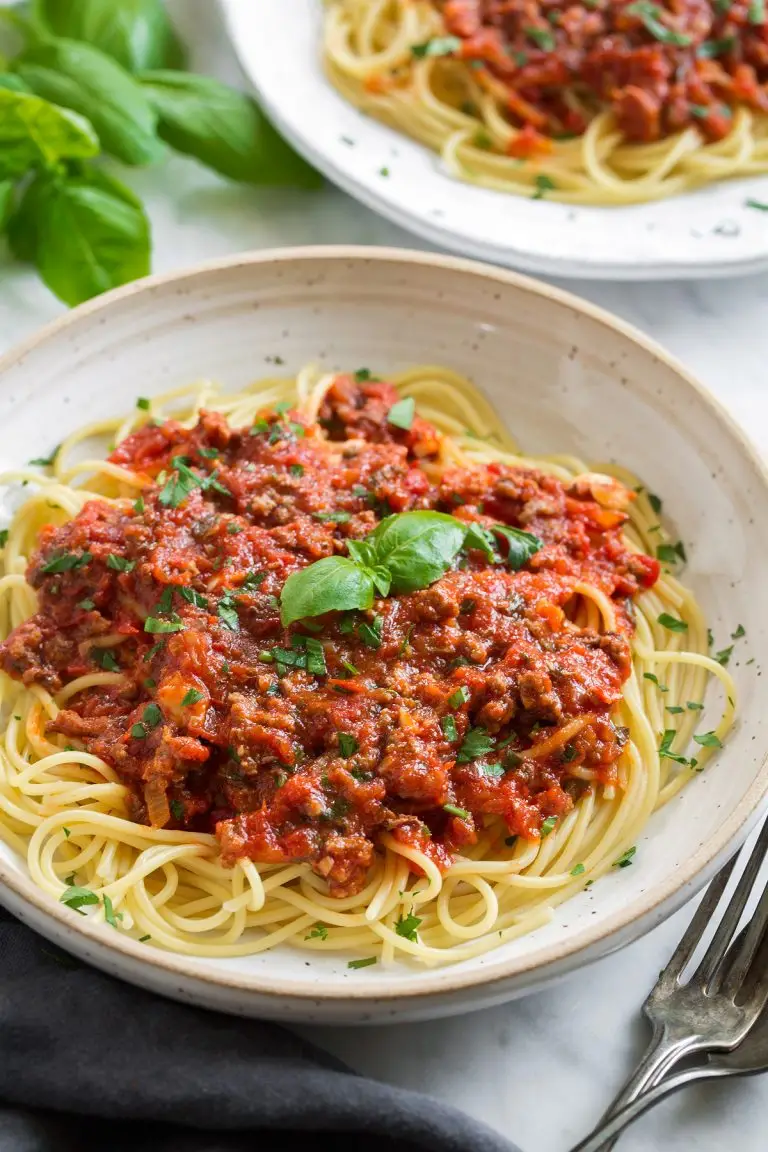 Spaghetti Sauce {Easy Recipe Authentic Taste}