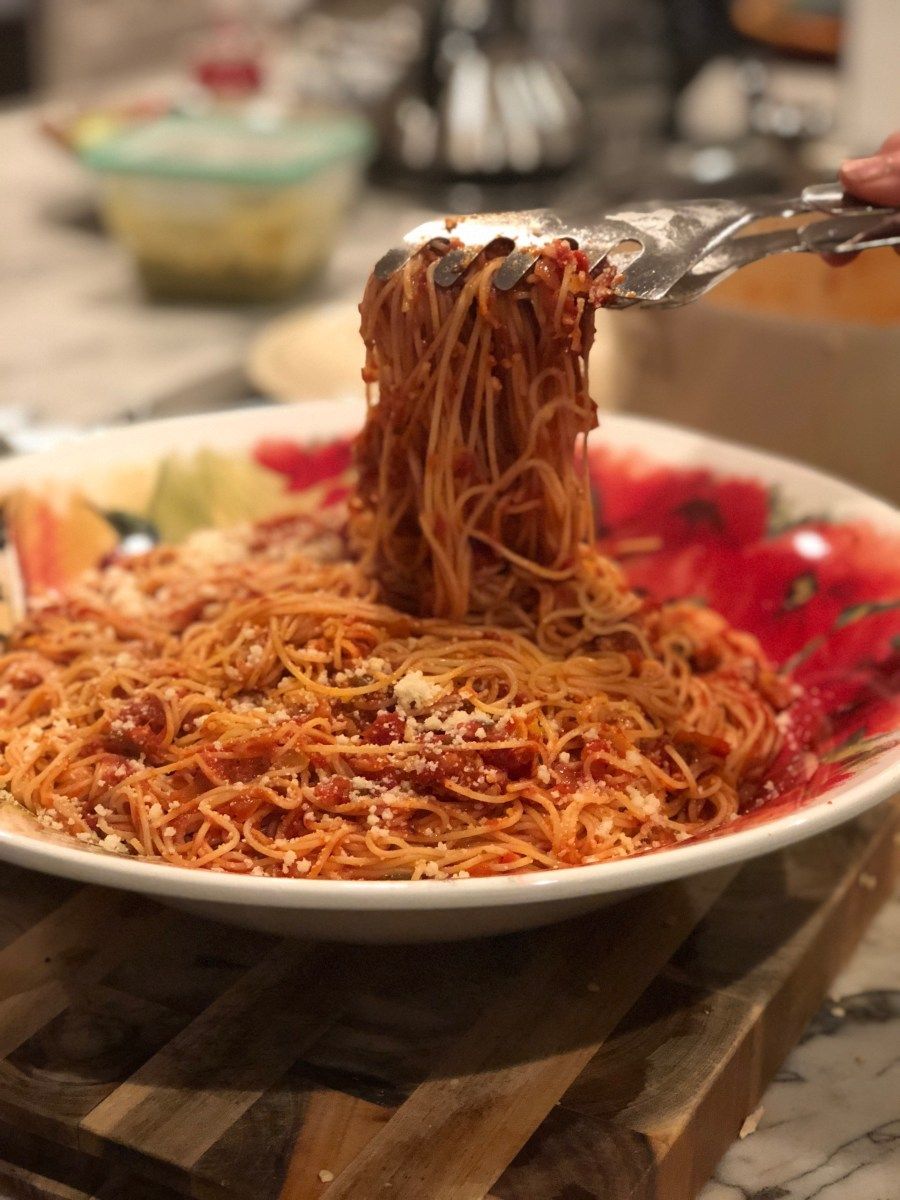 Spaghetti with Jazzed