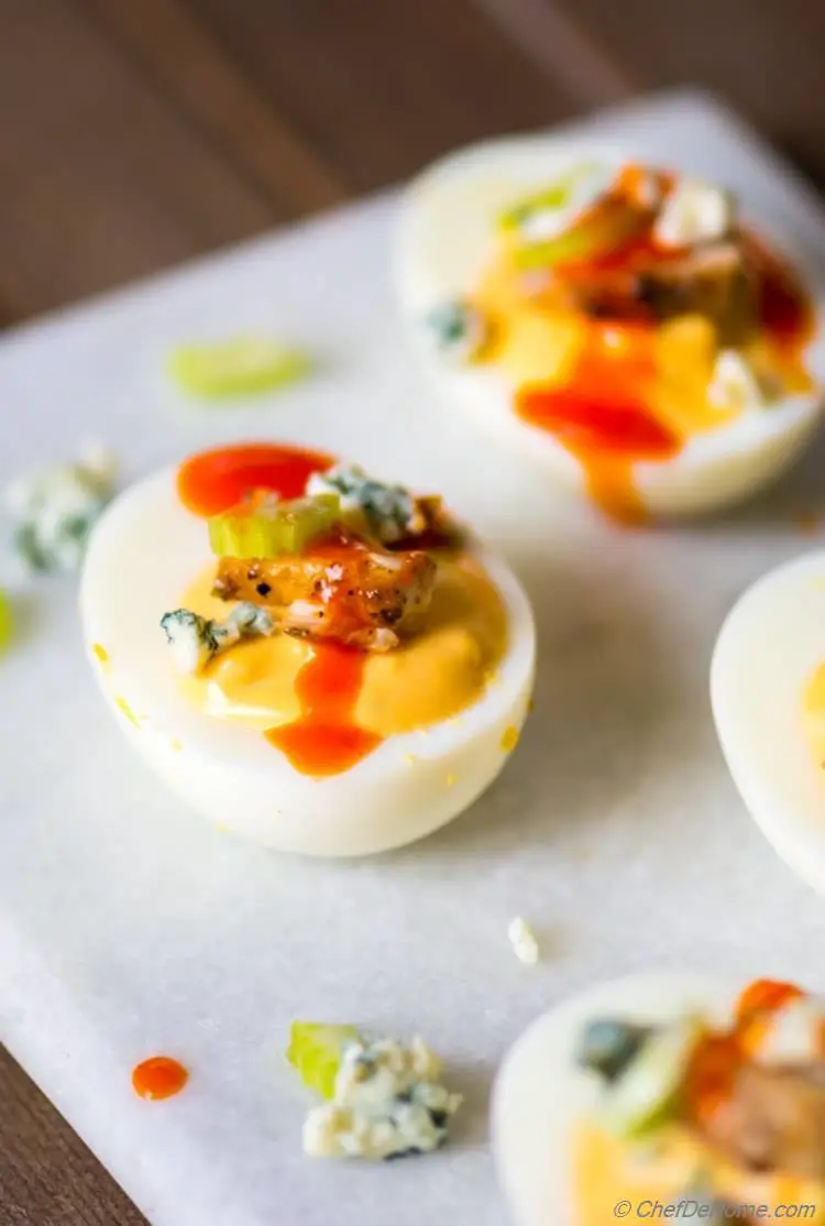 Spicy Deviled Eggs Recipe