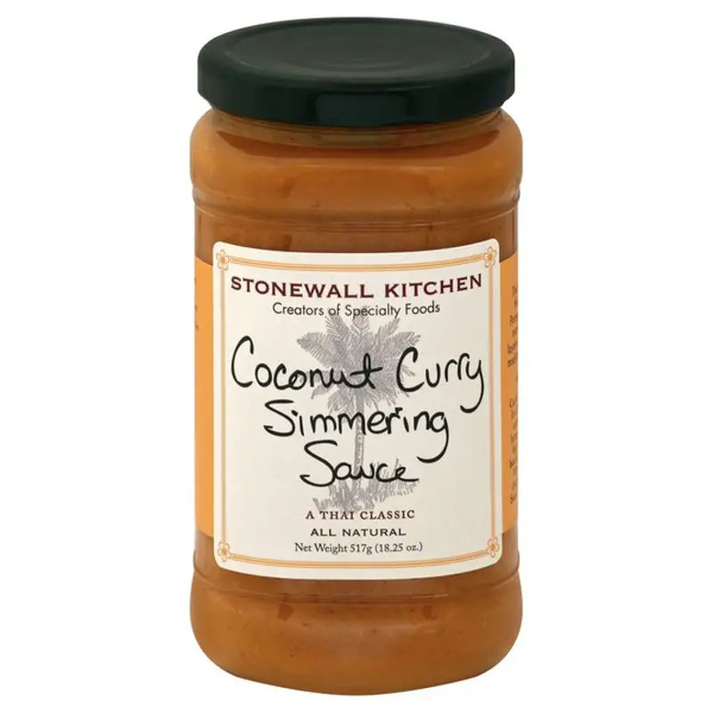 Stonewall Kitchen Sauce Coconut Curry Simmering (18.25 oz)