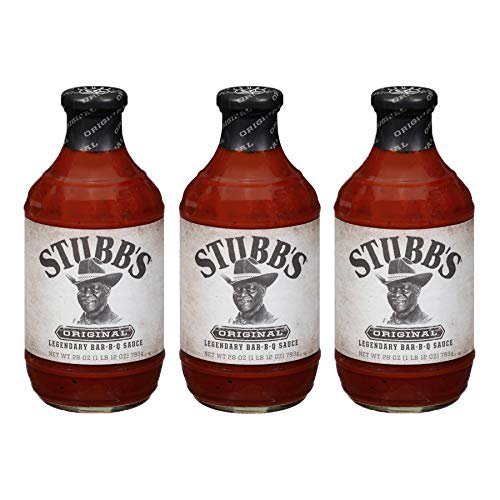 Stubbs Original BBQ Sauce, Gluten Free, No High Fructose ...