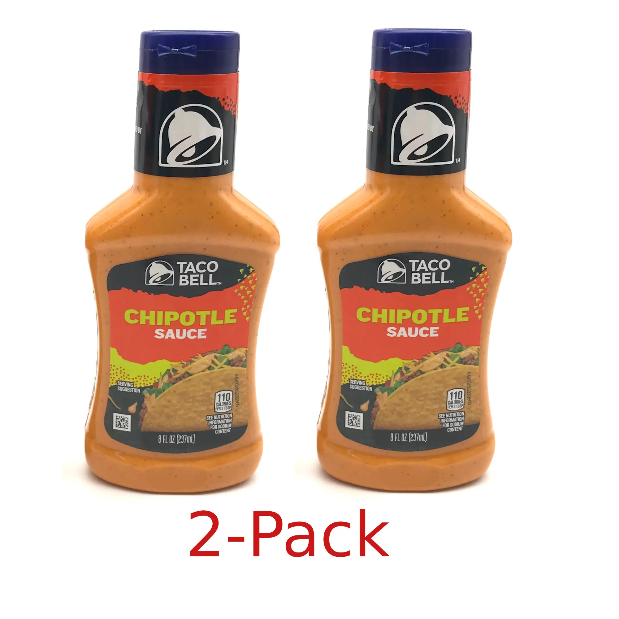 Taco Bell Chipotle Sauce 8 oz (Pack of 2)