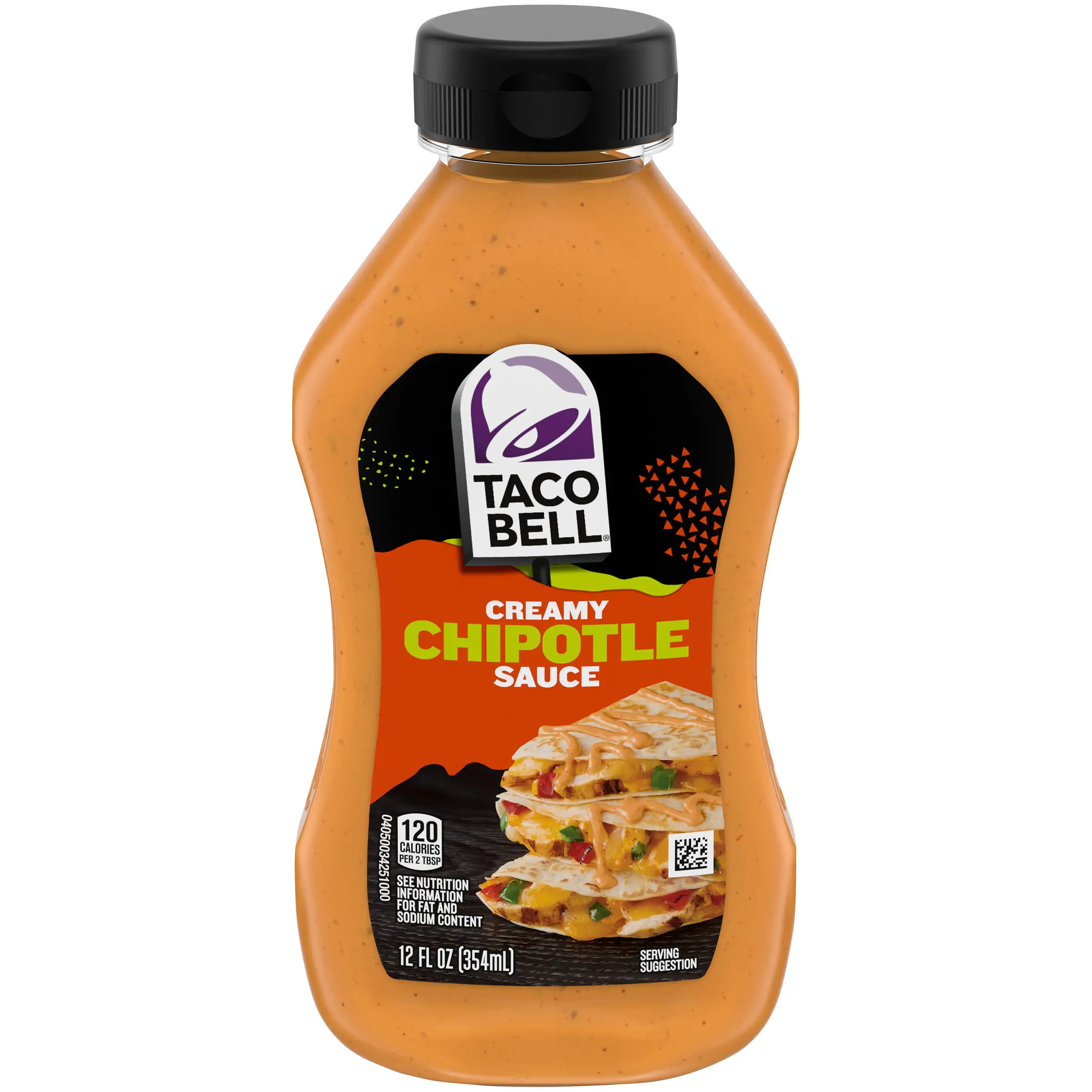 Taco Bell Creamy Chipotle Sauce, 12 fl. oz. Bottle
