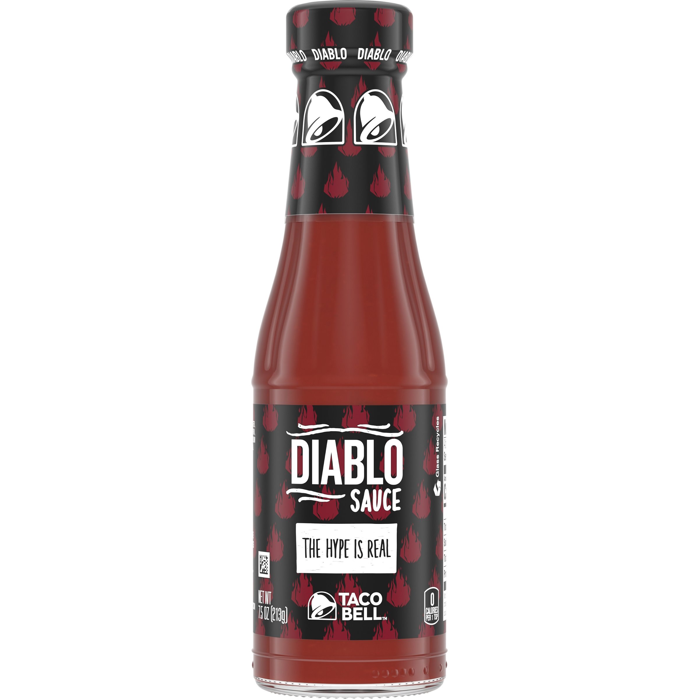 Taco Bell Diablo Sauce, 7.5 oz Bottle