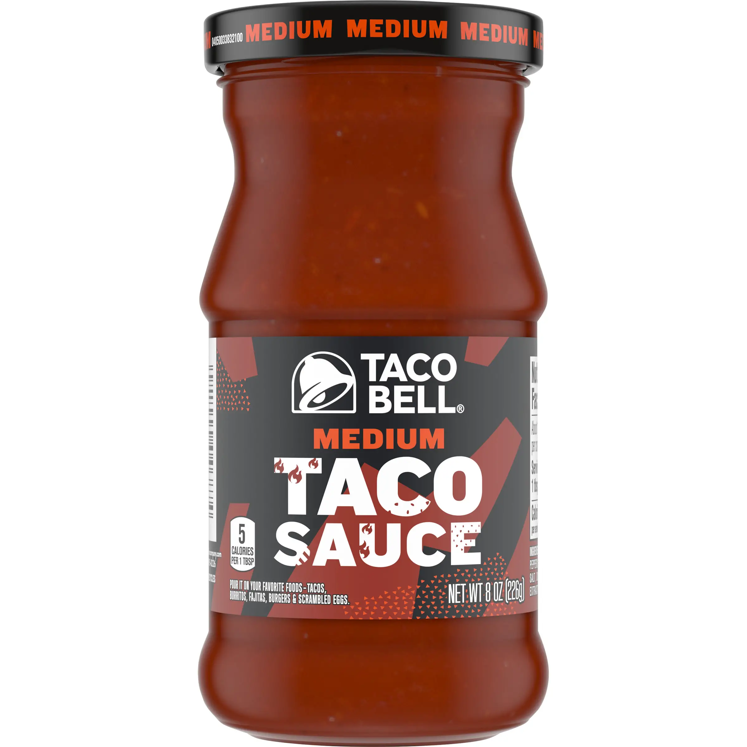 Taco Bell Medium Taco Sauce, 8 oz Bottle