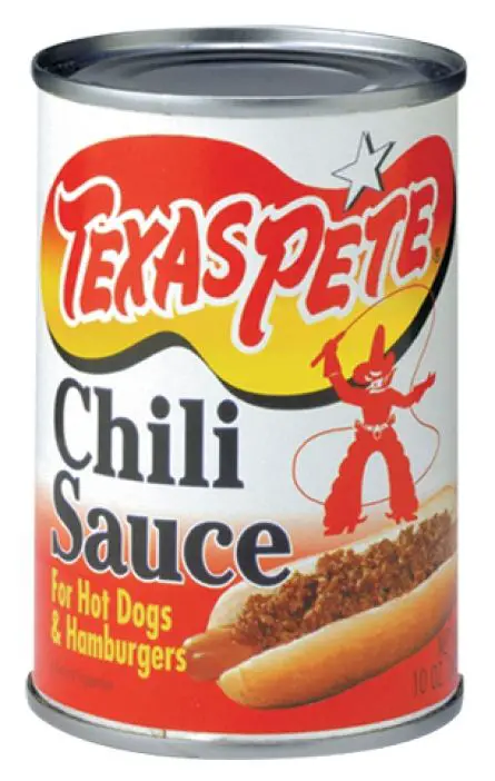 Texas Pete discontinues chili sauce for hot dogs and hamburgers