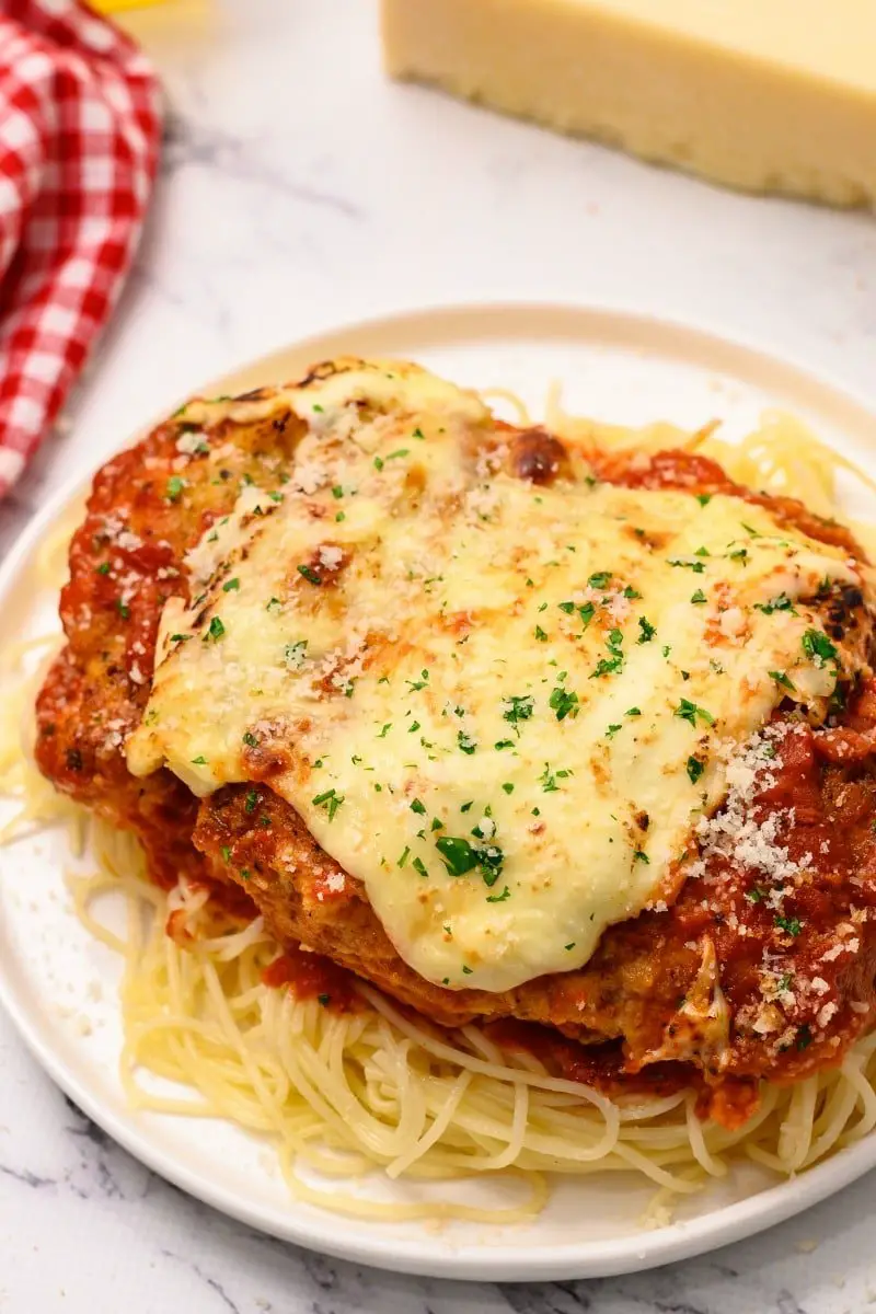 The Easiest Baked Chicken Parmesan (with how